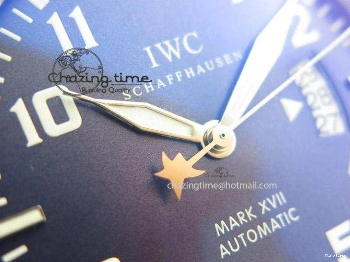 MIROTIME 0410 Mark XVII Le Petit Prince MK Maker 1:1 Best Edition SS Blue Dial A2892 On Brown Leather Strap GoodFit 7379